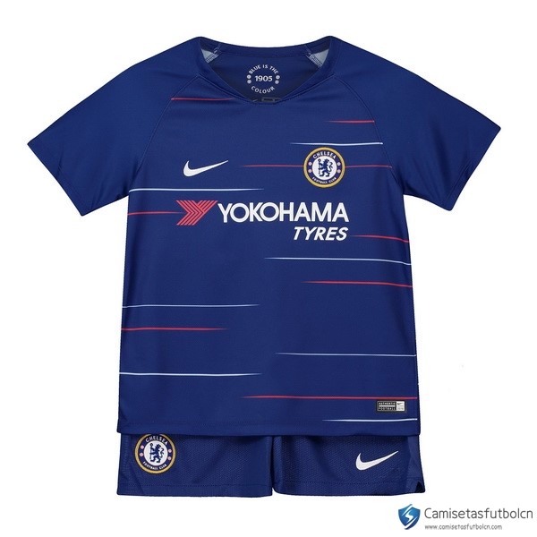 Camiseta Chelsea Primera equipo Niños 2018-19 Azul